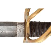 Mexican War-era Ames Model 1840 Heavy Cavalry Saber