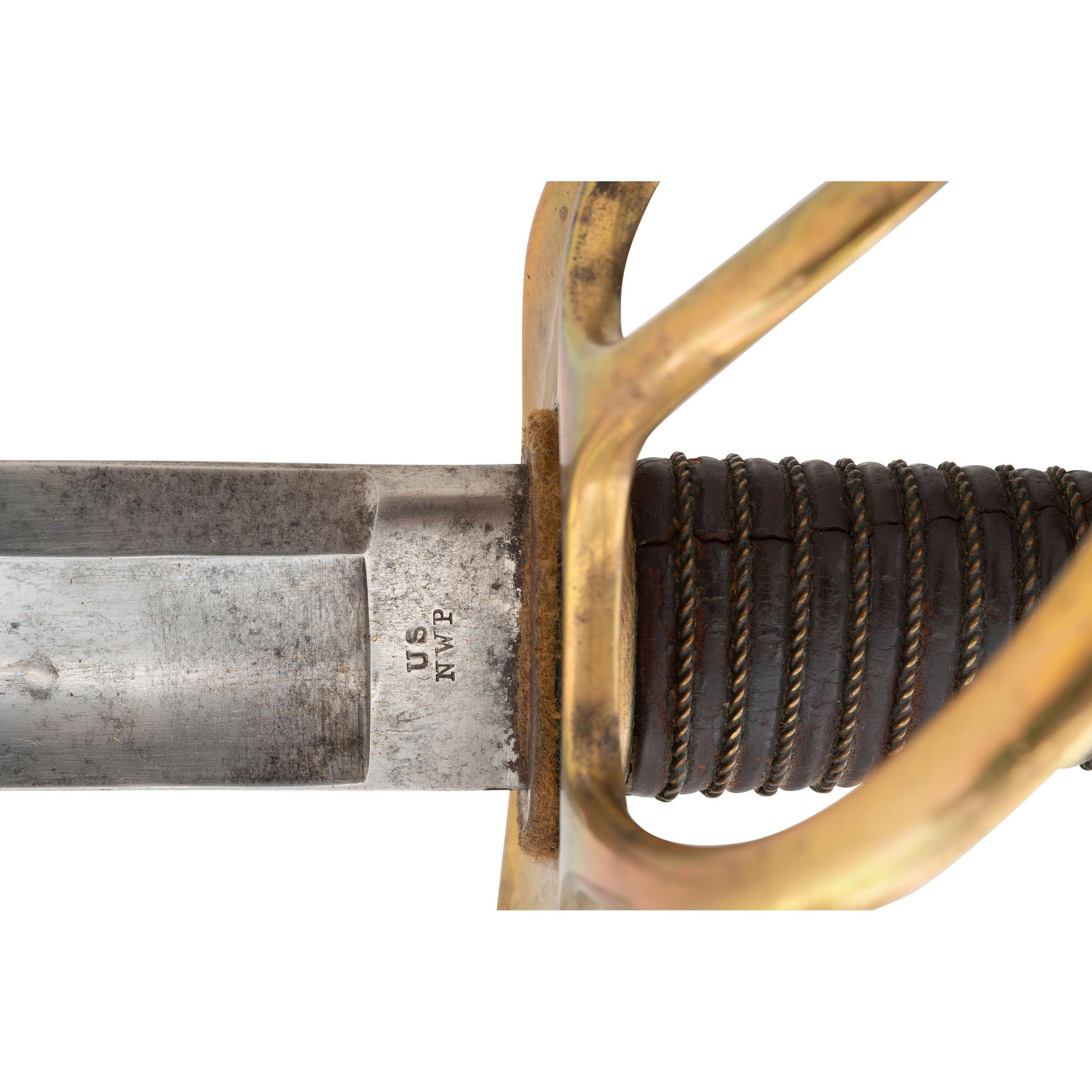 Mexican War-era Ames Model 1840 Heavy Cavalry Saber