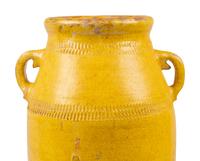 An Ochre-Glazed Pottery Jar