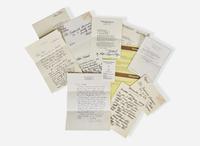 [Presidential] [Reagan, Ronald, and Richard Nixon]: Group of Condolence Letters for Rosalind Russell from U.S. Presidents, and Others