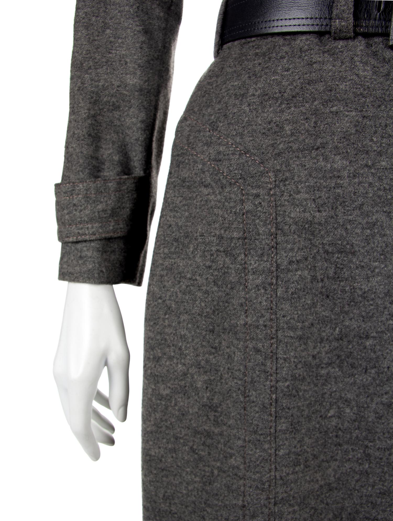 Galanos Blouse, Skirt, and Belt, 1970s
