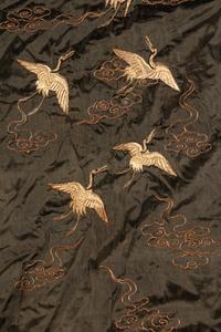 Three Japanese Silk Kimono and One Japanese Silk Priest Robe