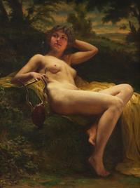 Nymph in a Glen