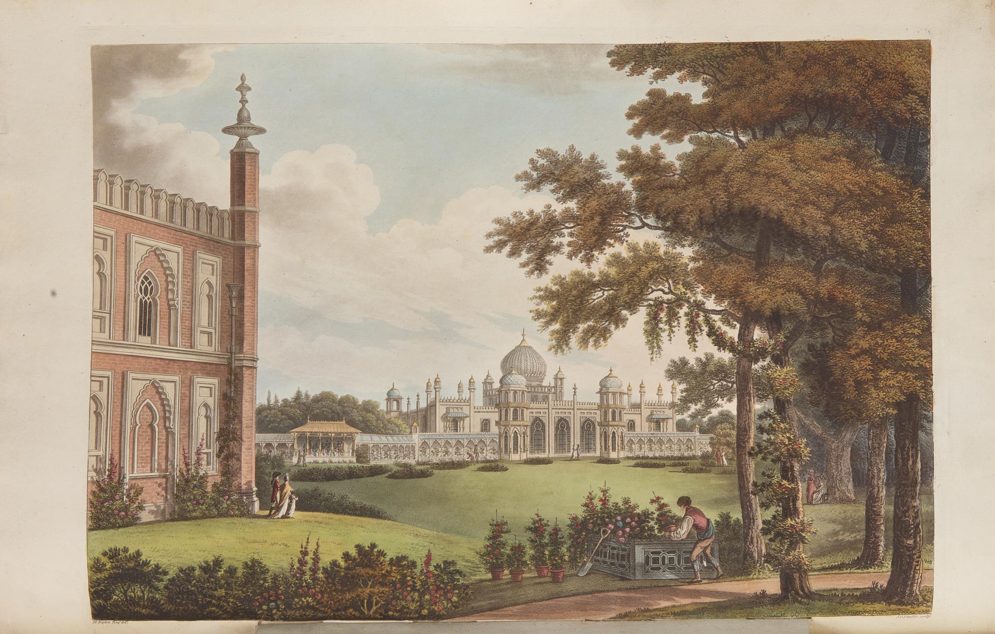 [Color-Plate Books] Repton, H(umphry)., and John Adey Repton, and G(eorge). S(tanley). Repton. Designs for the Pavillon at Brighton