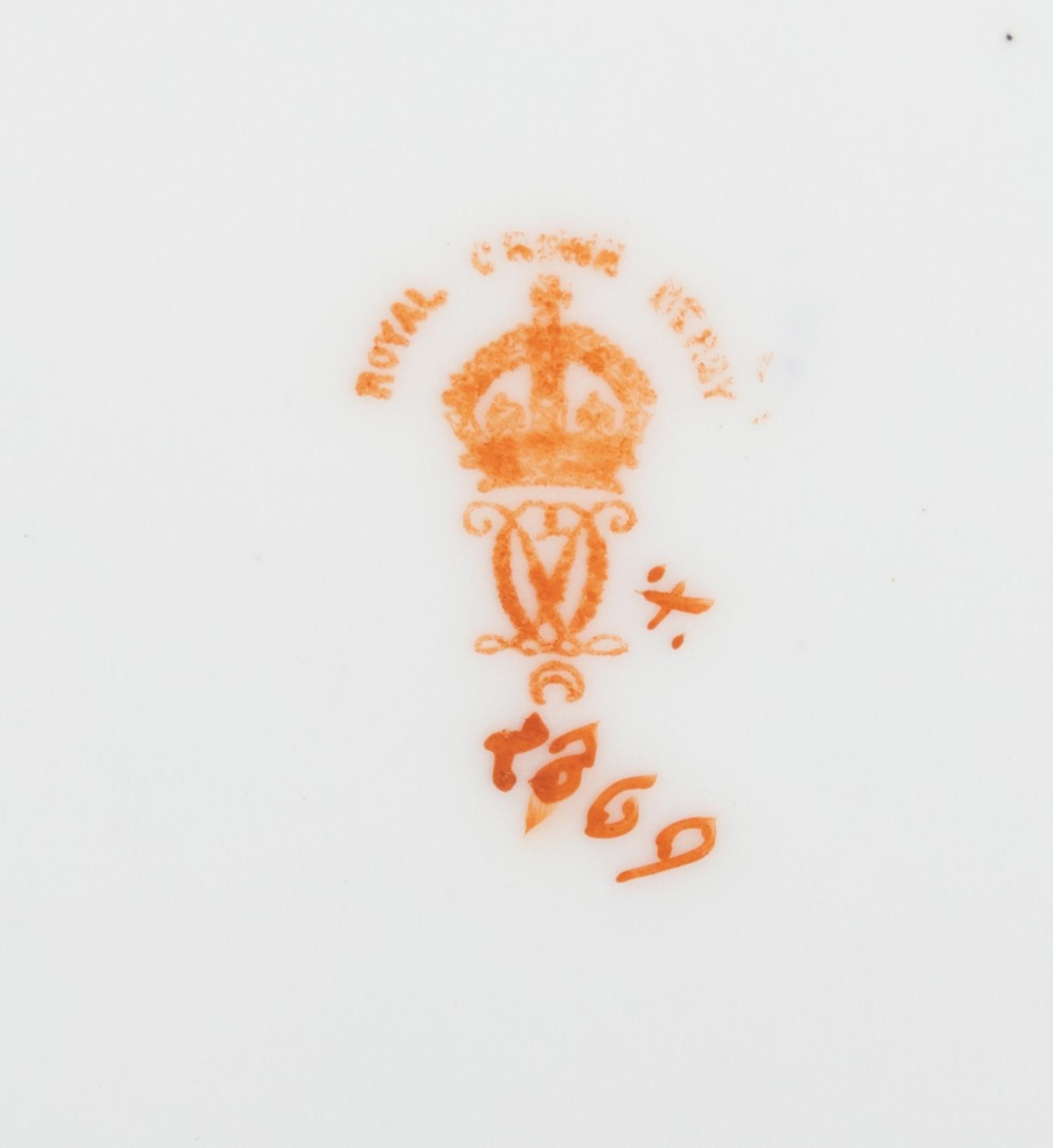 A Royal Crown Derby Porcelain Tray