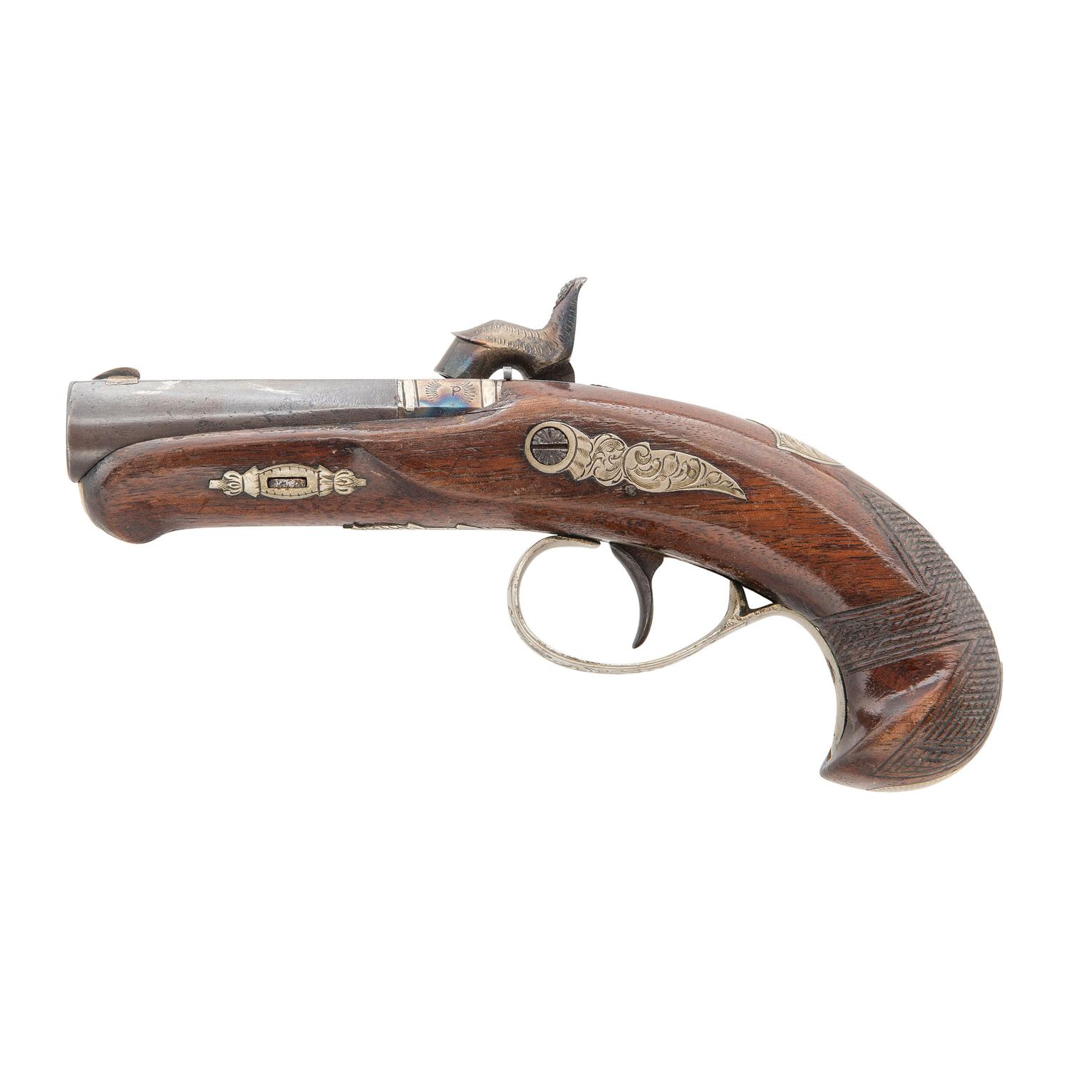 Restored Henry Deringer Percussion Pocket Pistol