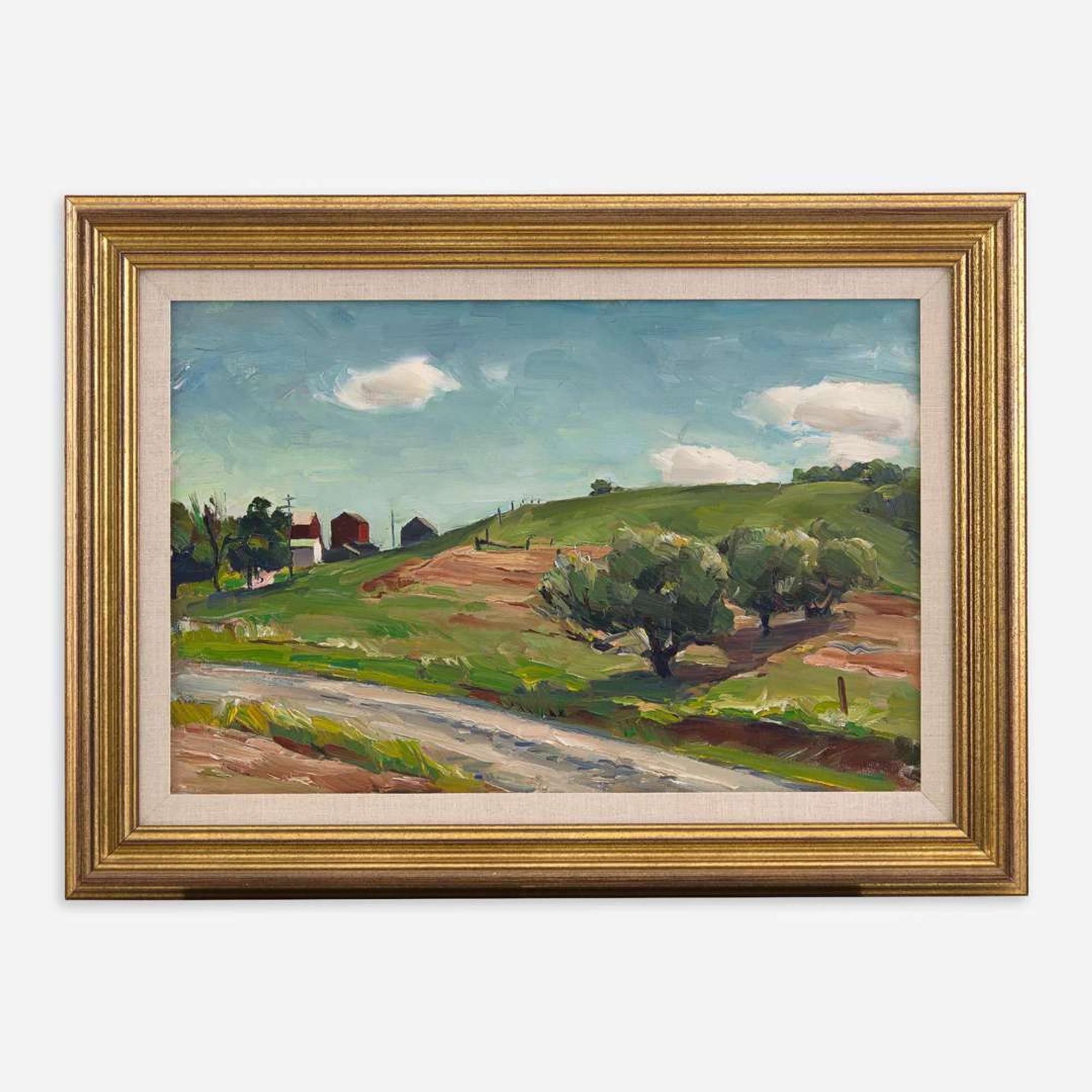John Fulton Folinsbee (American, 1892-1972) Sugan Road
