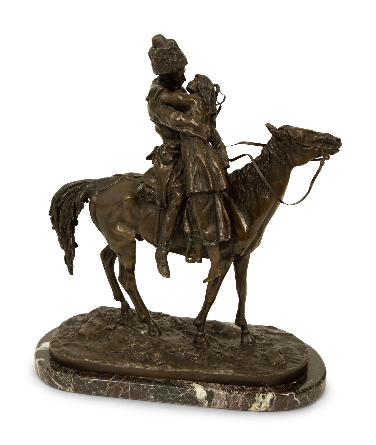 A Cossack Farewell, Later Cast After the Model