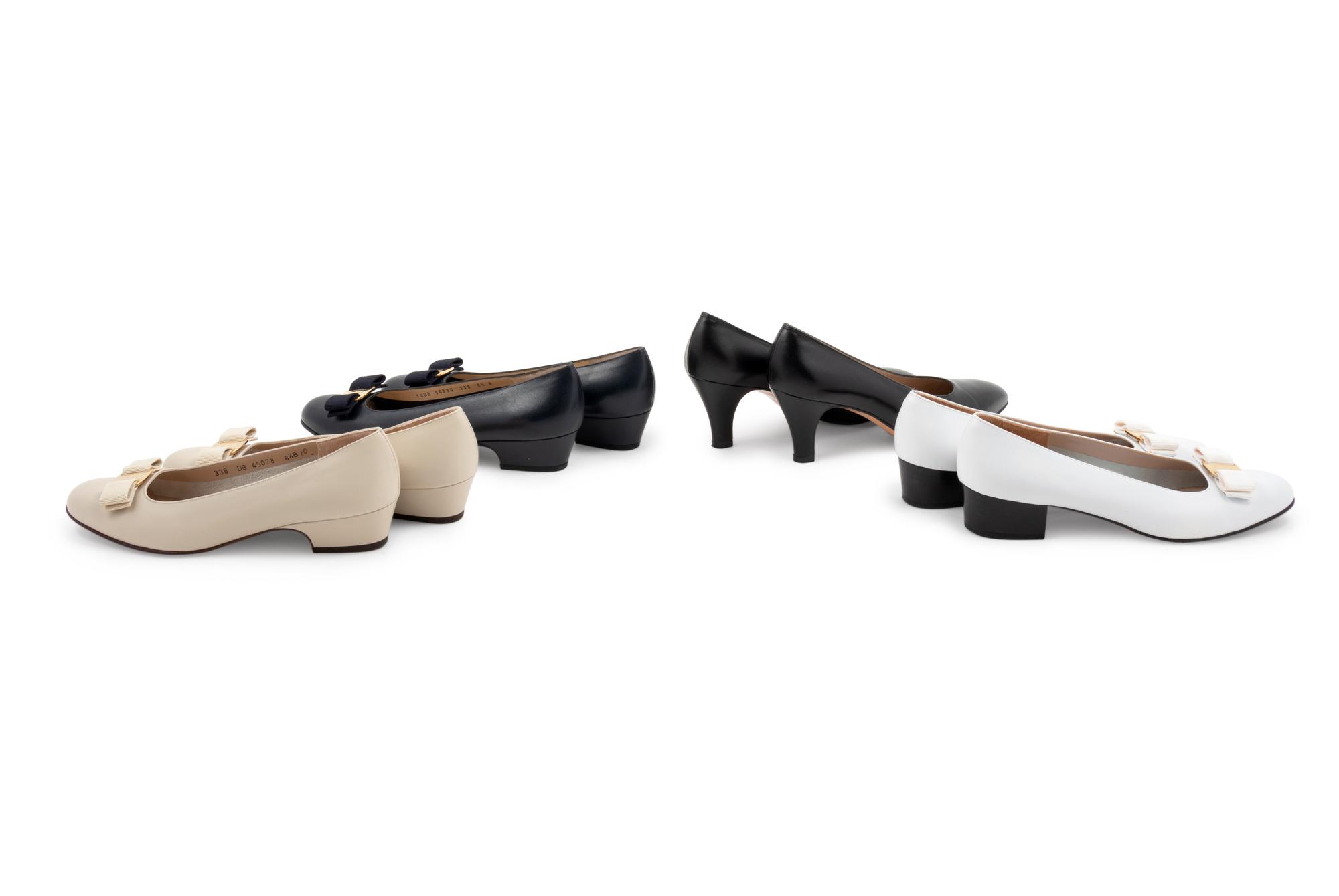 Nine Pairs of Salvatore Ferragamo Shoes, 1990-2010s
