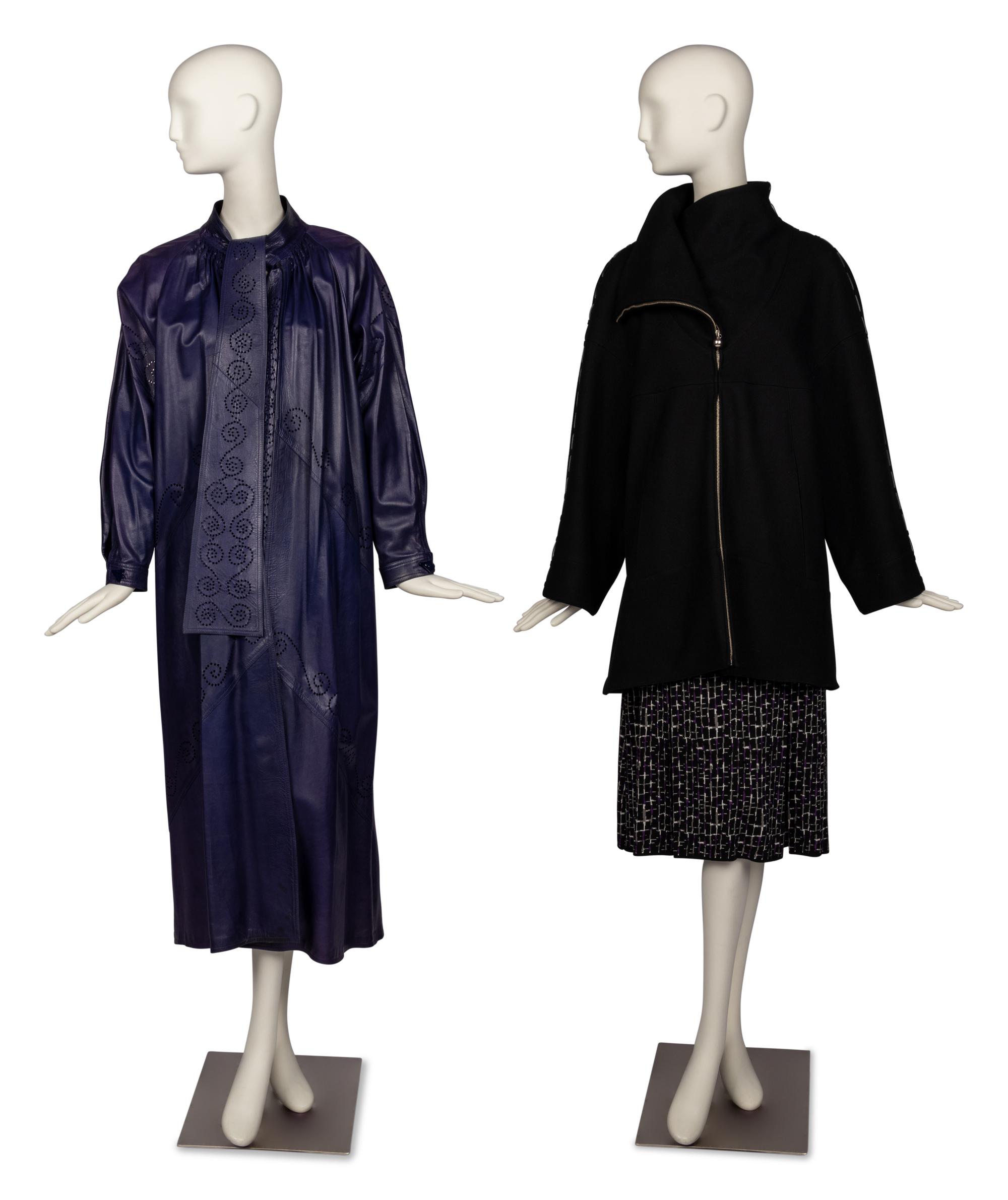 Two Jackets by Jean Muir and Claude Montana, 1980-91