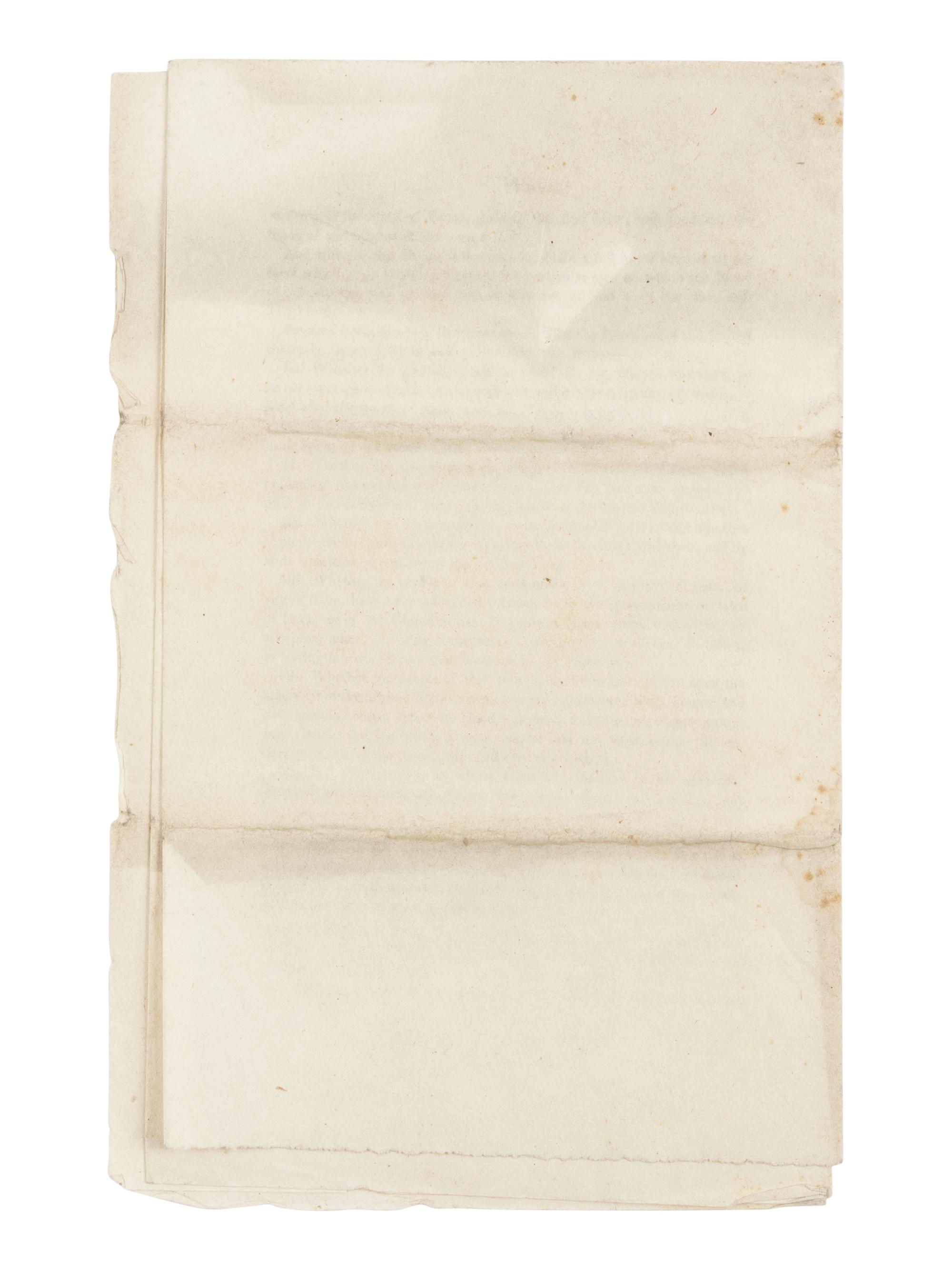 LINCOLN, Abraham (1809-1865). Speech of Mr. Lincoln, of Illinois, on the Reference of the President's Message, in the House of Representatives... January 14, 1848 . Washington, D.C.: J & G.S. Gideon, 1848.