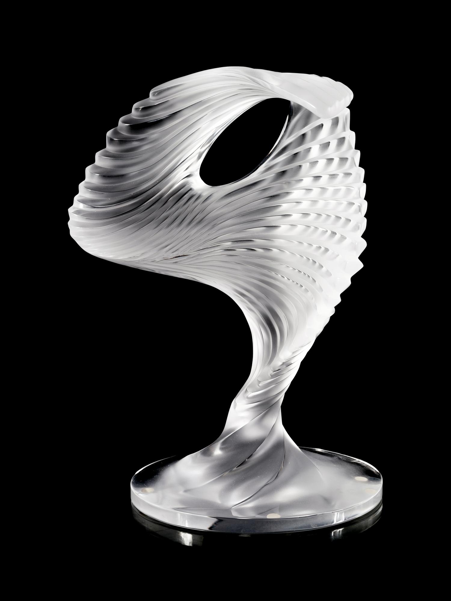 A Lalique Trophee Sculpture