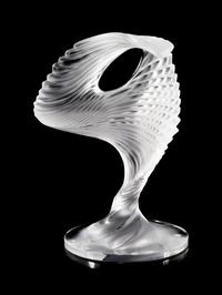 A Lalique Trophee Sculpture