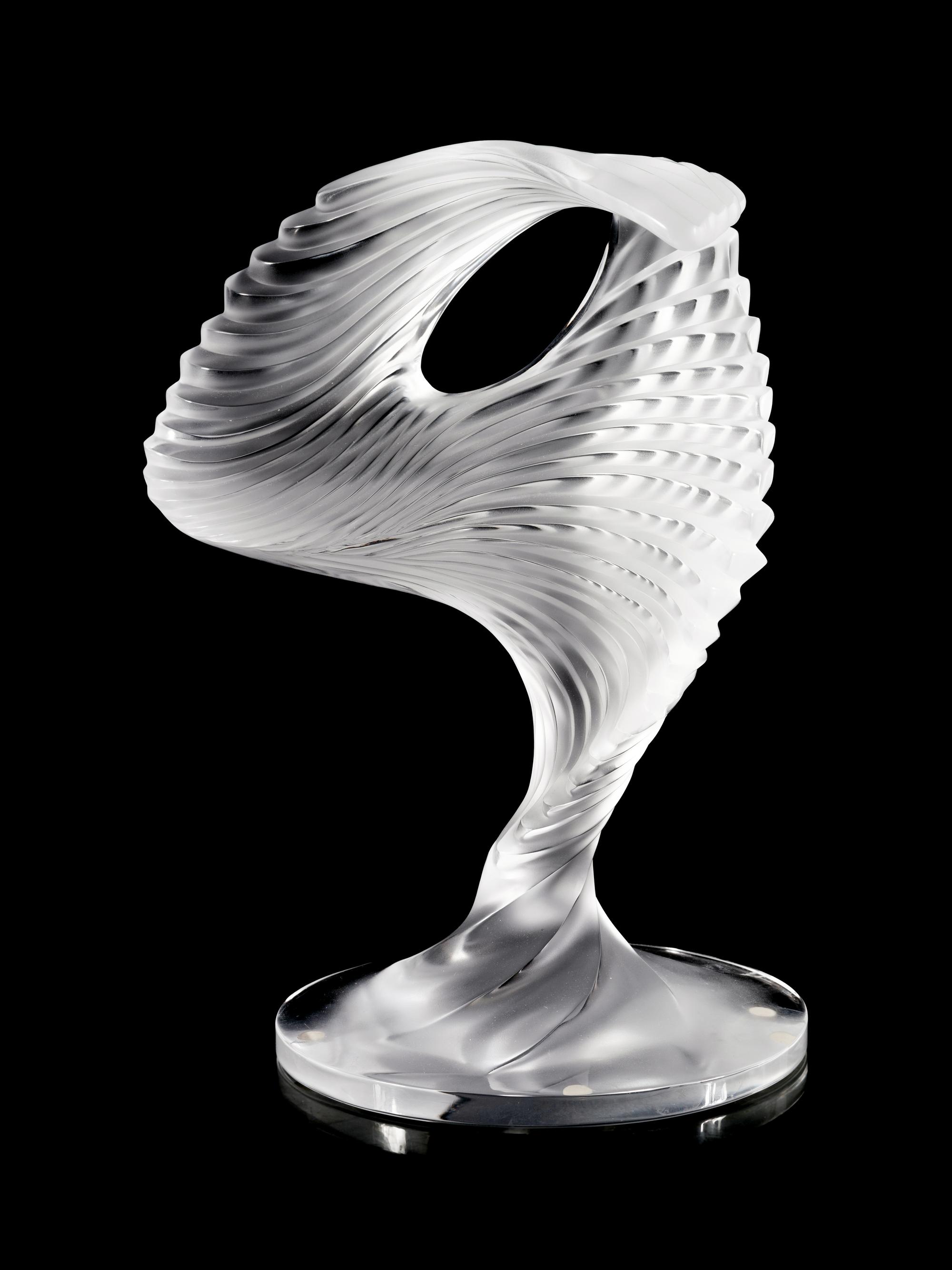 A Lalique Trophee Sculpture