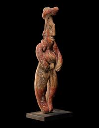 A Jalisco Standing Female Figure