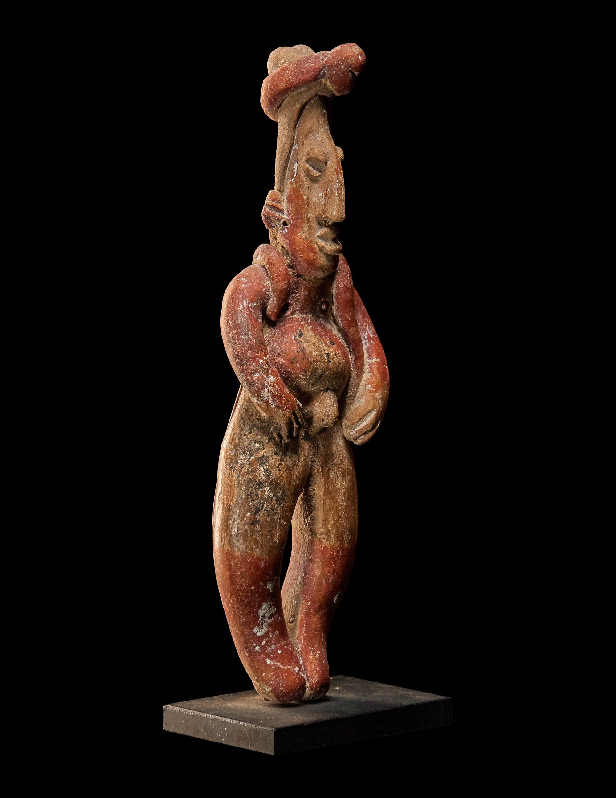 A Jalisco Standing Female Figure