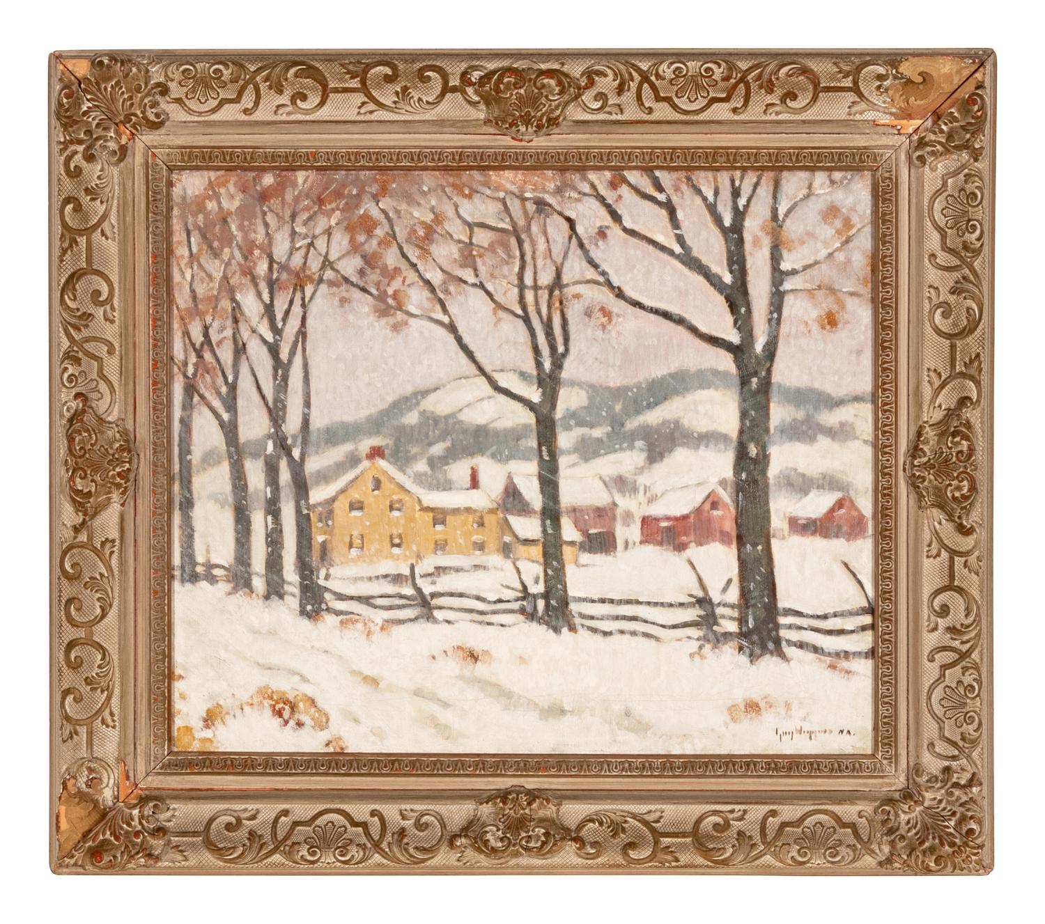 Farm in Winter, Kent, Connecticut
