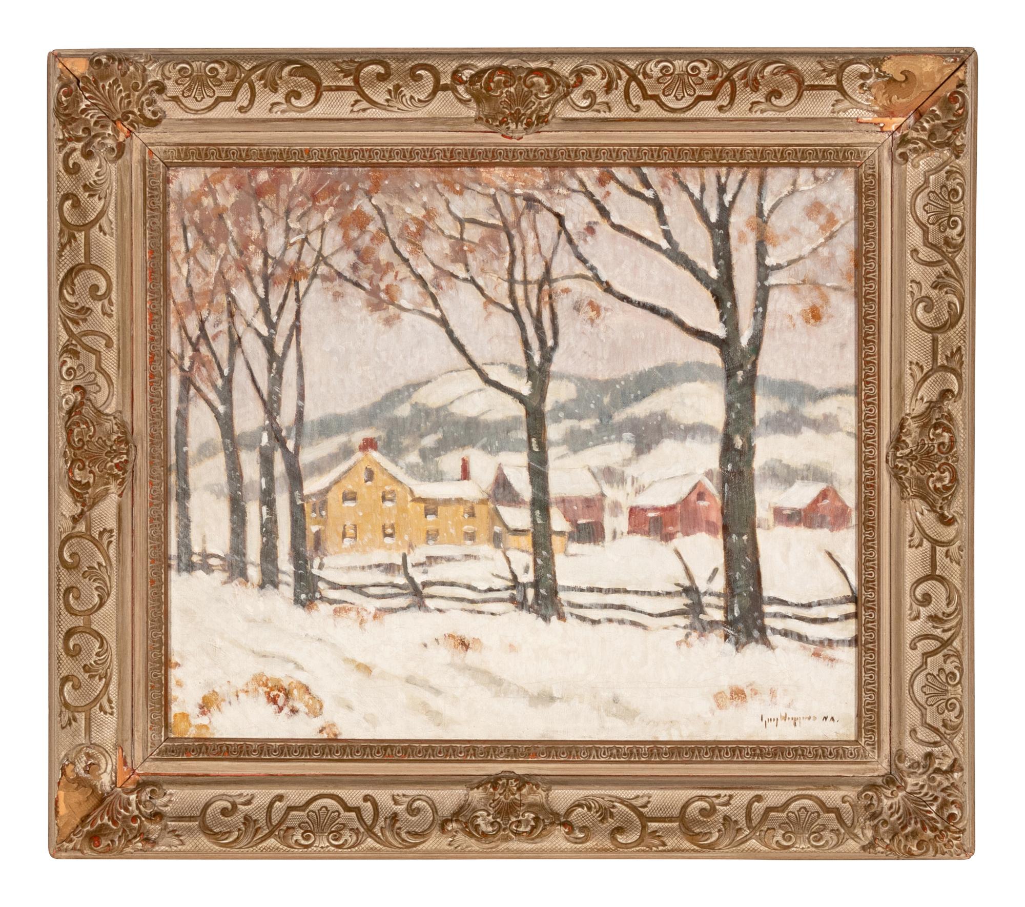 Farm in Winter, Kent, Connecticut