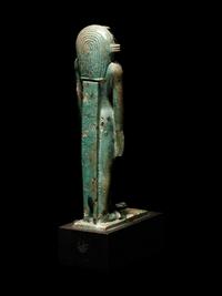 An Egyptian Faience Thoth