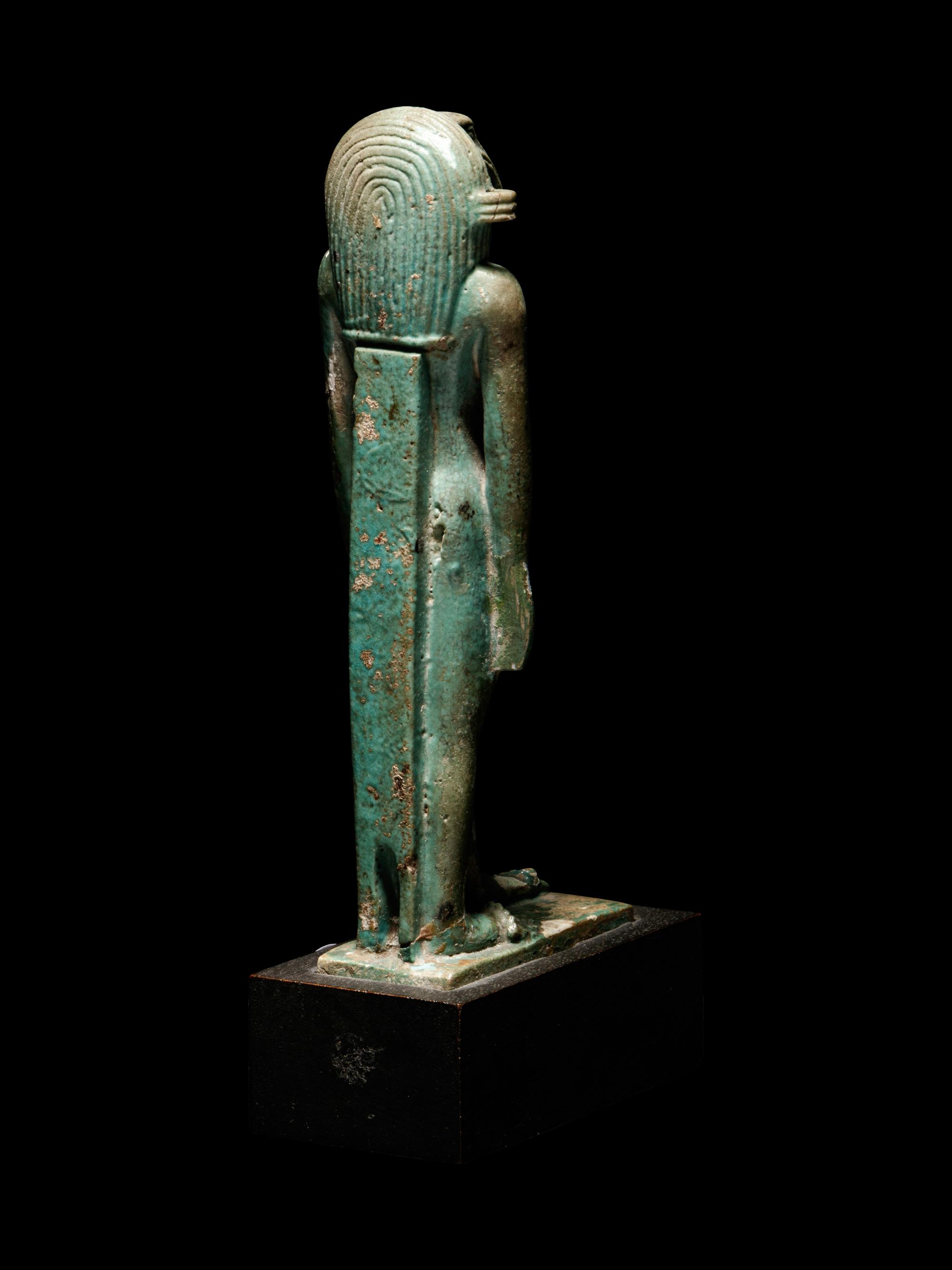An Egyptian Faience Thoth