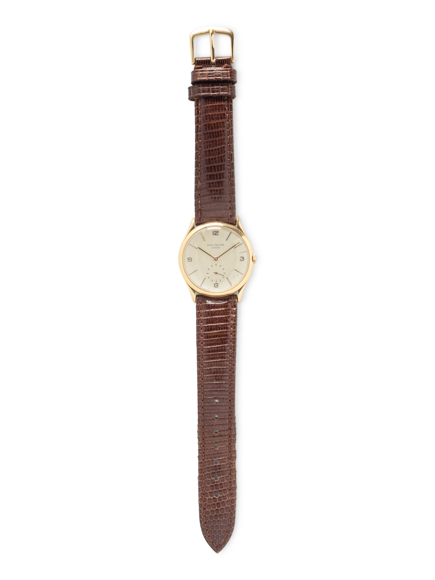 PATEK PHILIPPE, REF. 2507/1 18K ROSE GOLD 'CALATRAVA' WATCH