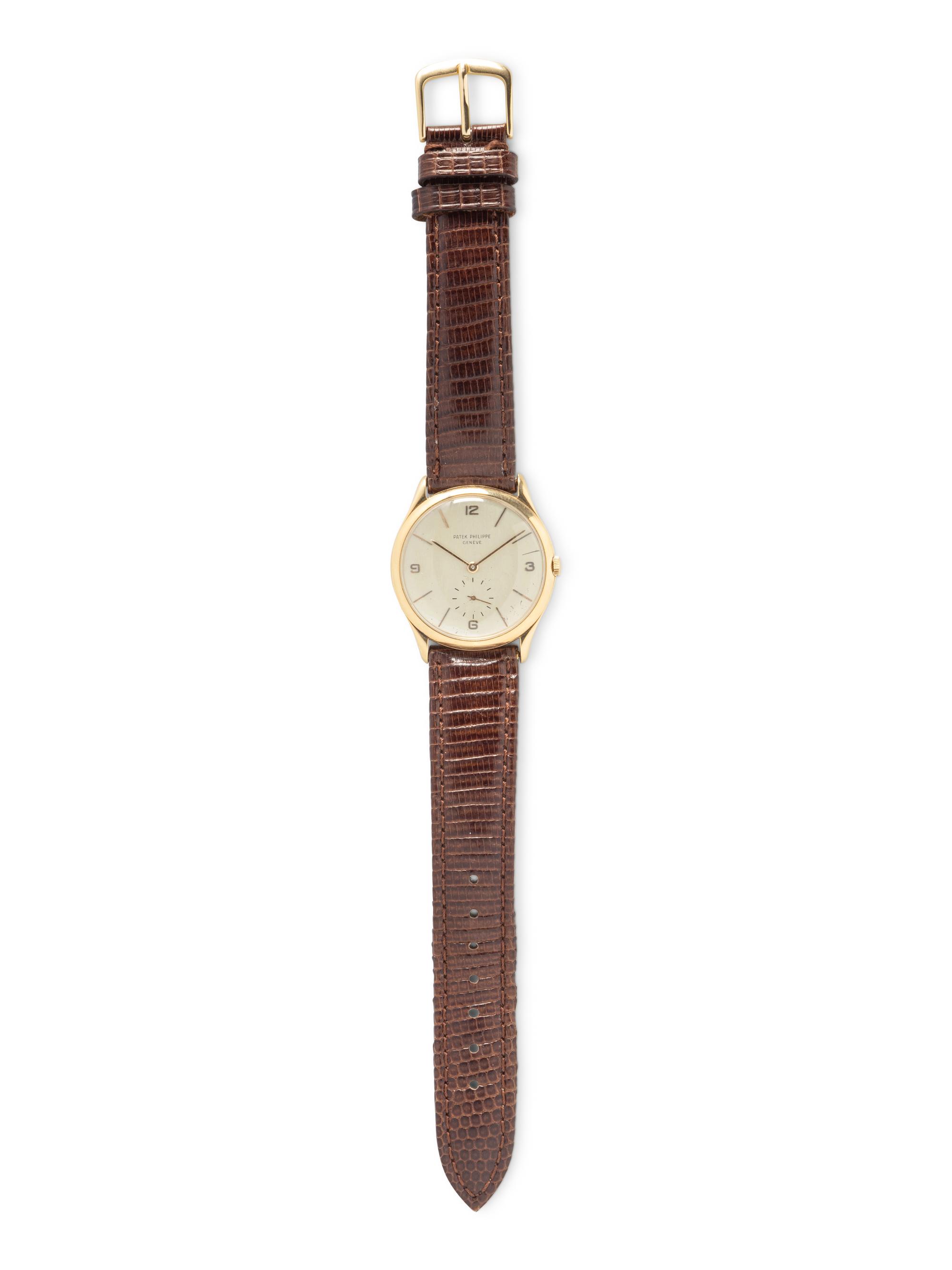 PATEK PHILIPPE, REF. 2507/1 18K ROSE GOLD 'CALATRAVA' WATCH