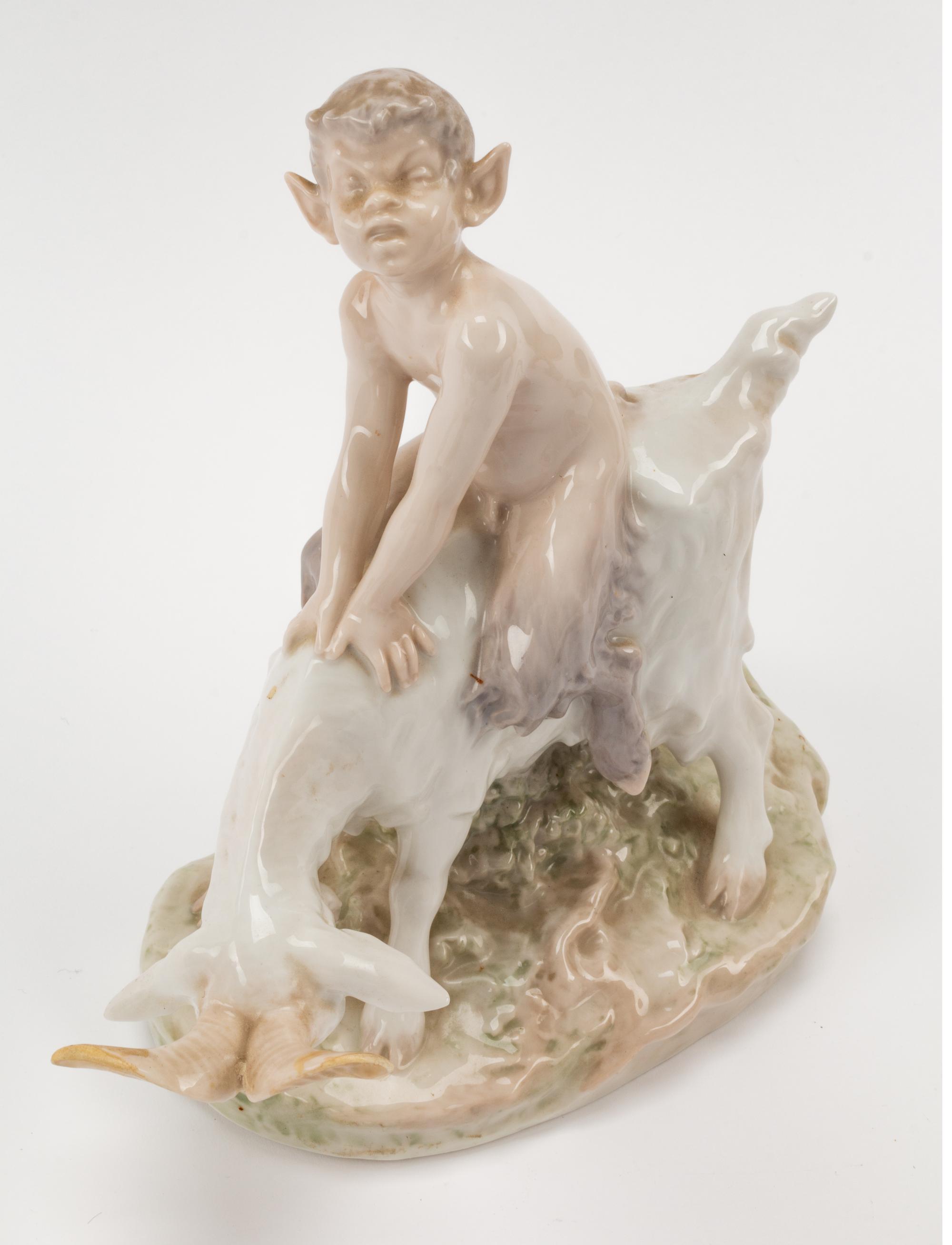 A Group of Six Royal Copenhagen Porcelain Figures