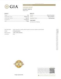 YELLOW SAPPHIRE AND DIAMOND RING