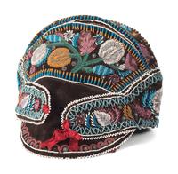 Haudenosaunee Beaded Cap, with Visor