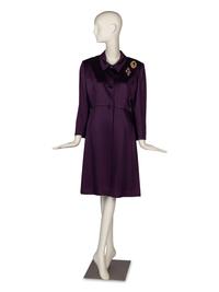 Kelly Graham for Rizik Brothers Two Piece Suit, Accompanied by Two Costume Brooches