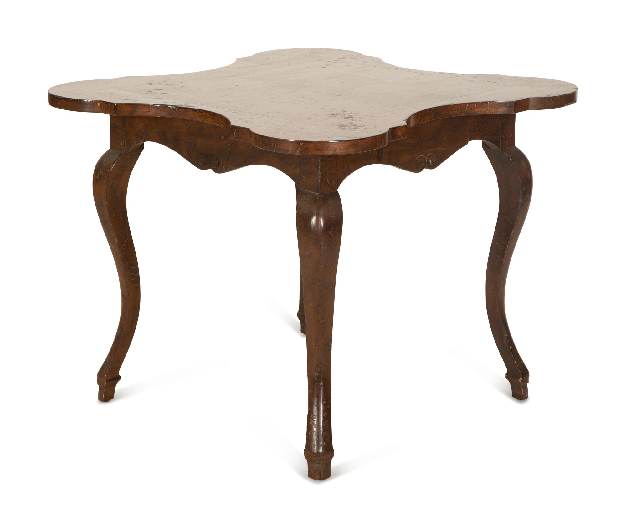 A Georgian Style Mahogany Card Table
