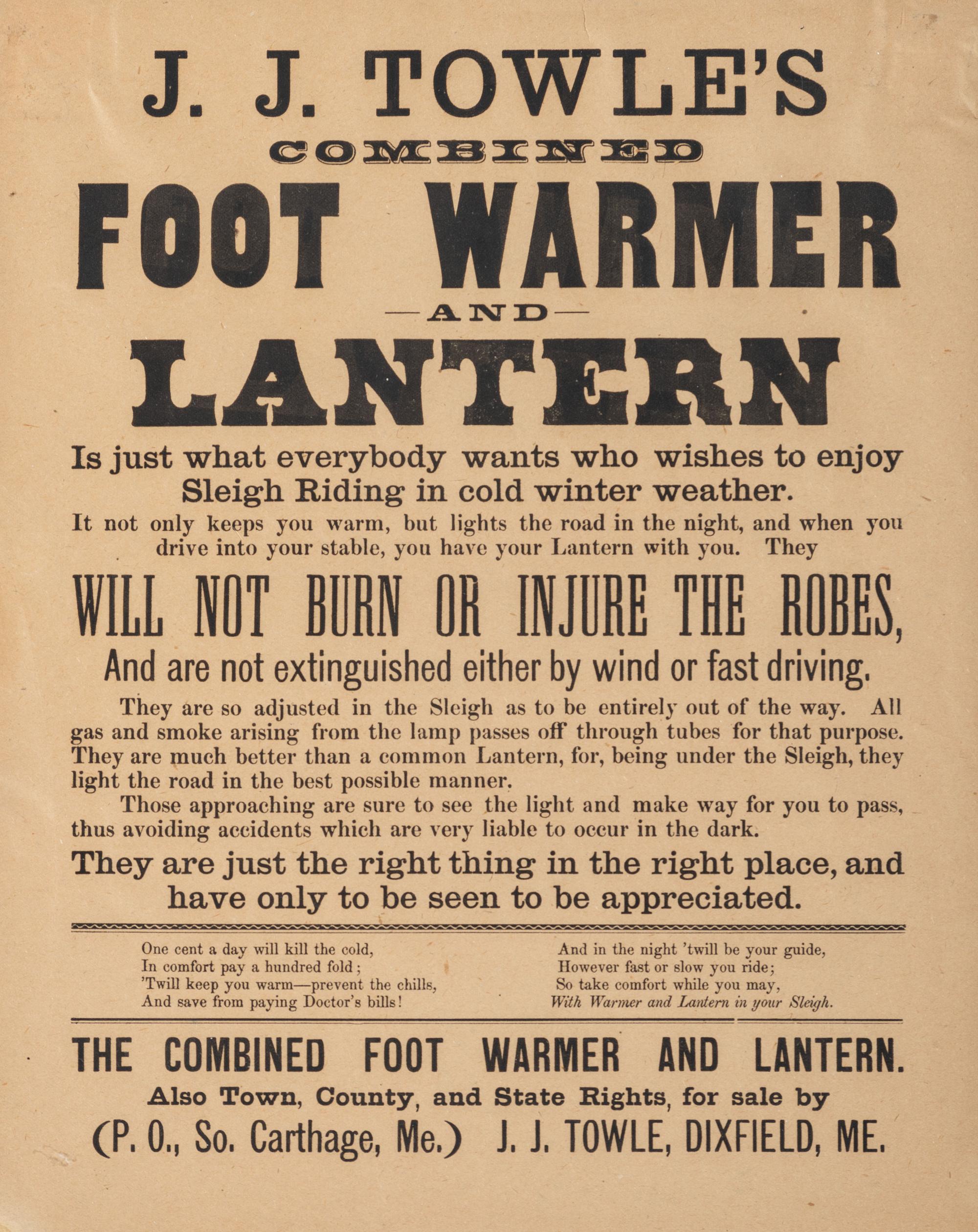 [ADVERTISING]. A group of 3 broadsides promoting appliances, highlighted by the "Improved Empire State Cooking Stove" made by A Buel & Co., 1855.