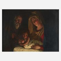 School of Georges de La Tour (French, 1593–1652) The Holy Family