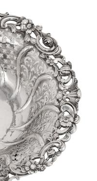 A George II Silver Sweetmeat Basket