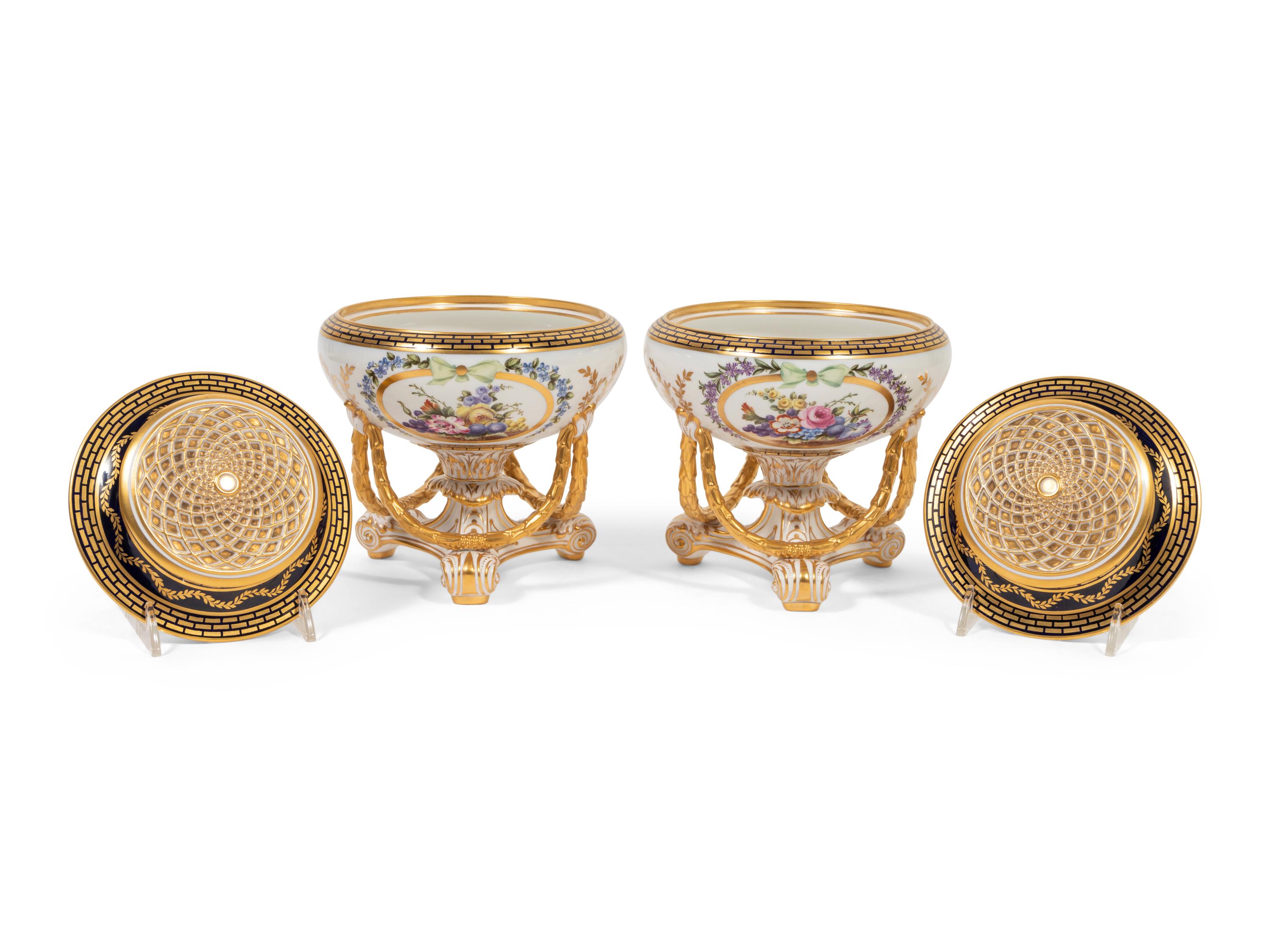 A Pair of Copeland Spode Porcelain Coolers