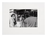 Garry Winogrand (1928-1984) Untitled (Two fans encountering a personality making the peace sign, Beverly Hills), from "Women are Better than Men...", 1982