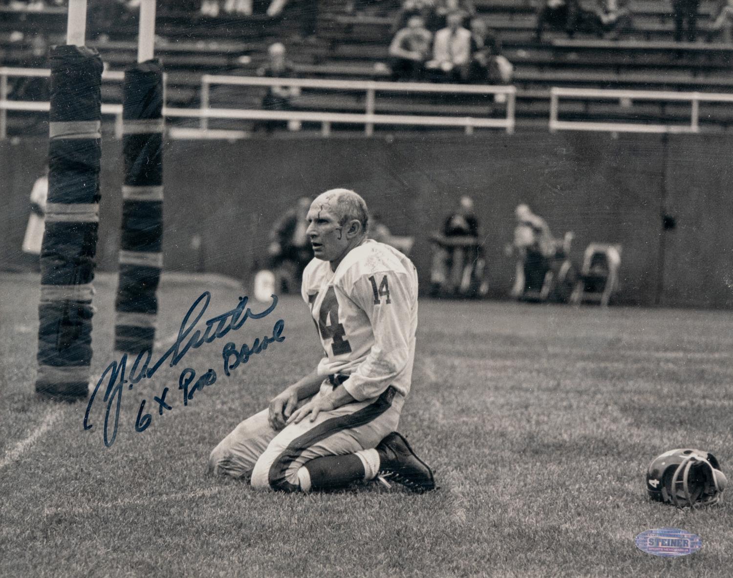 A Group of New York Giants Hall of Fame Signed Autograph Items Including Lawrence Taylor Signed Helmet,