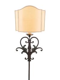 A Continental Iron Floor Lamp