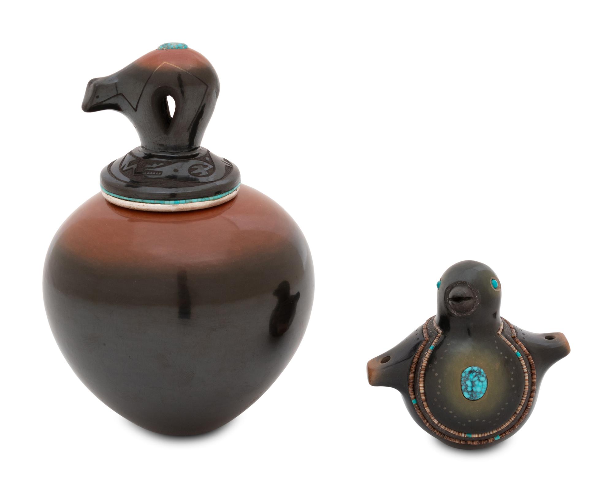 Black and Sienna Pottery? More info needed