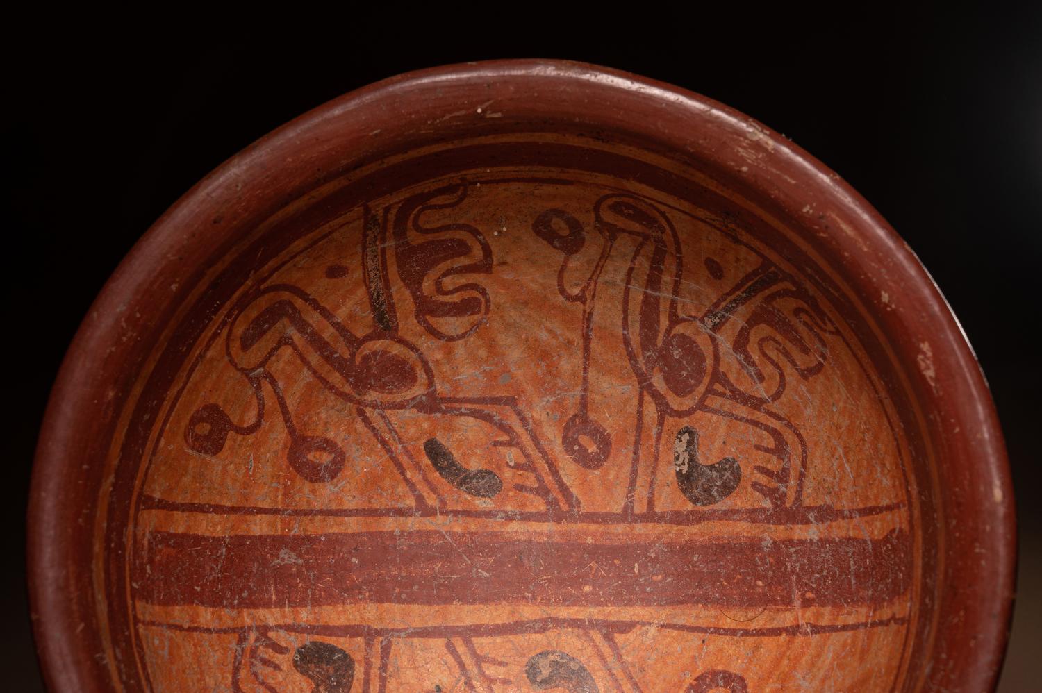 A Maya Polychrome Bowl
