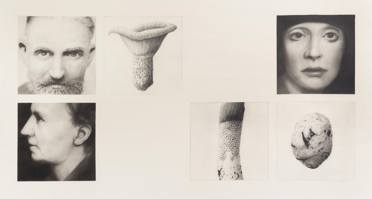 Joseph Piccillo, (American, b. 1943), Untitled Studies, 1977 (a pair of works)