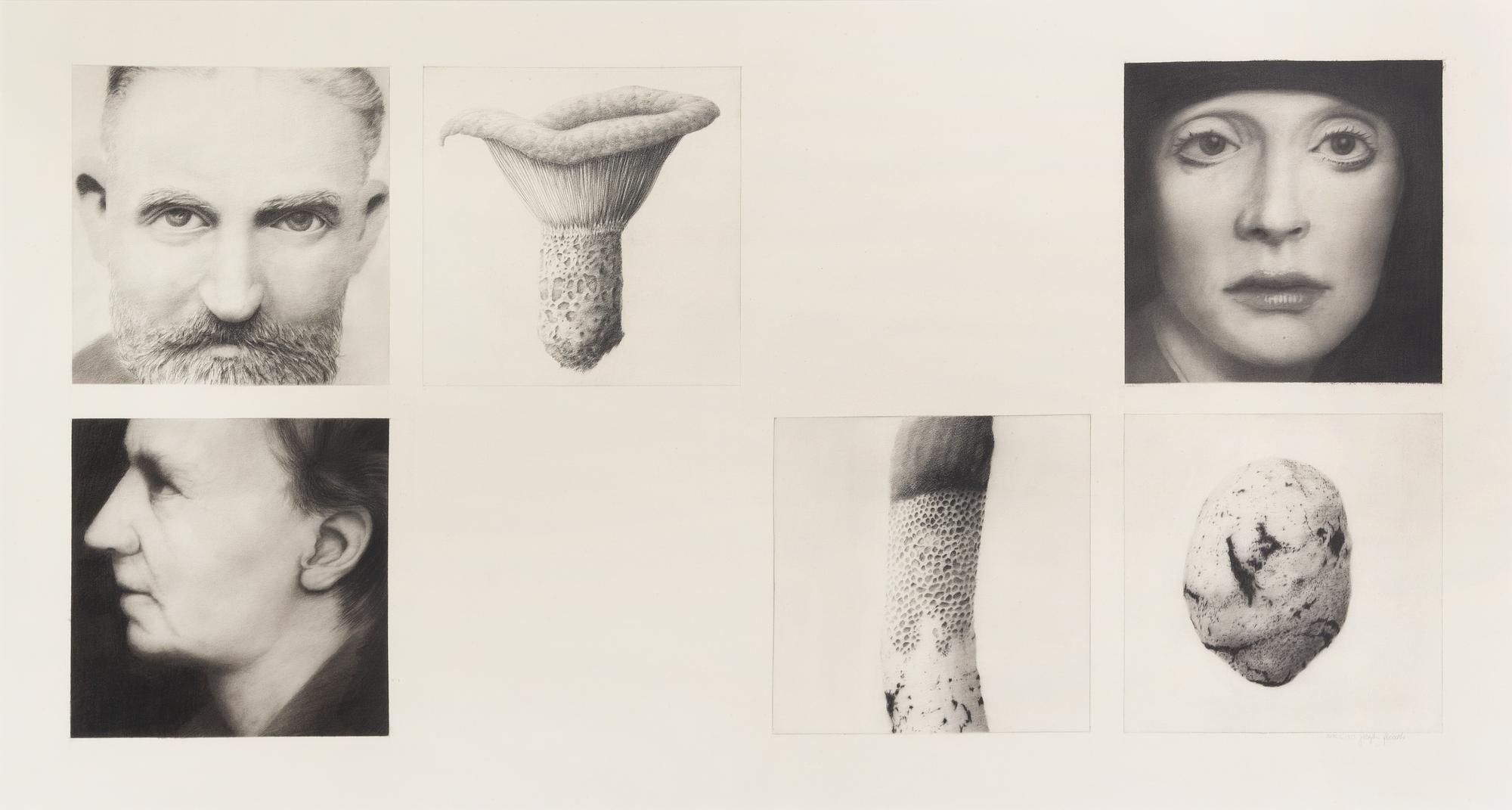 Joseph Piccillo, (American, b. 1943), Untitled Studies, 1977 (a pair of works)