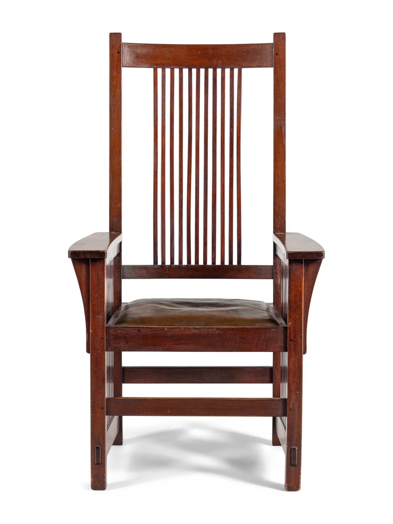 Spindle Arm Chair, model 376