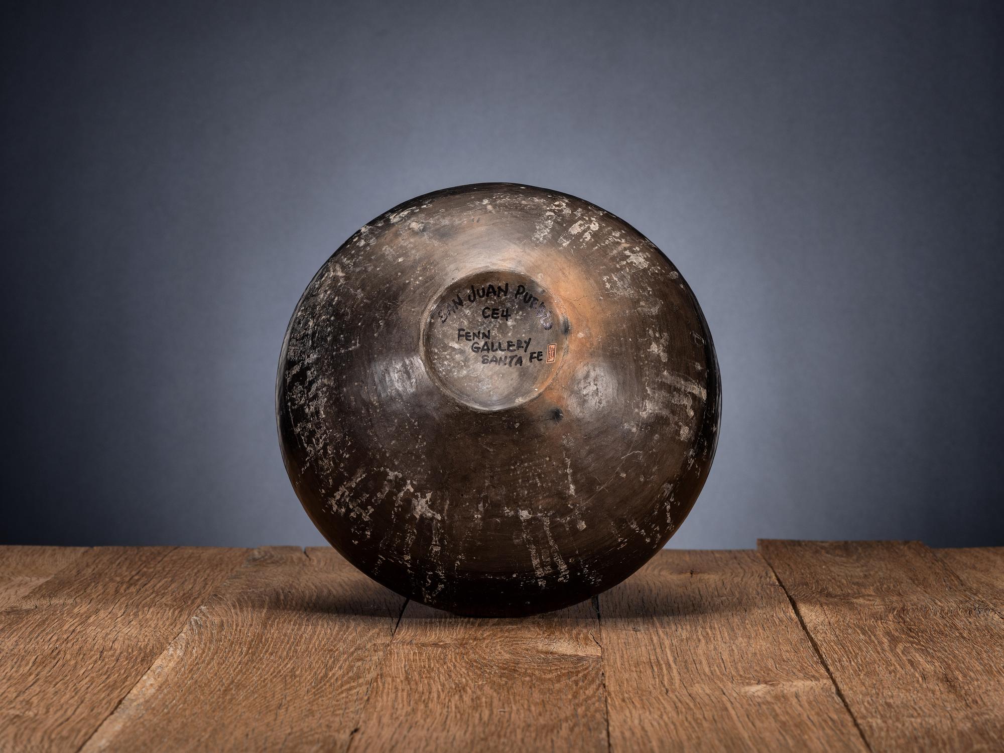 Ohkay Owingeh Blackware Pottery Jar