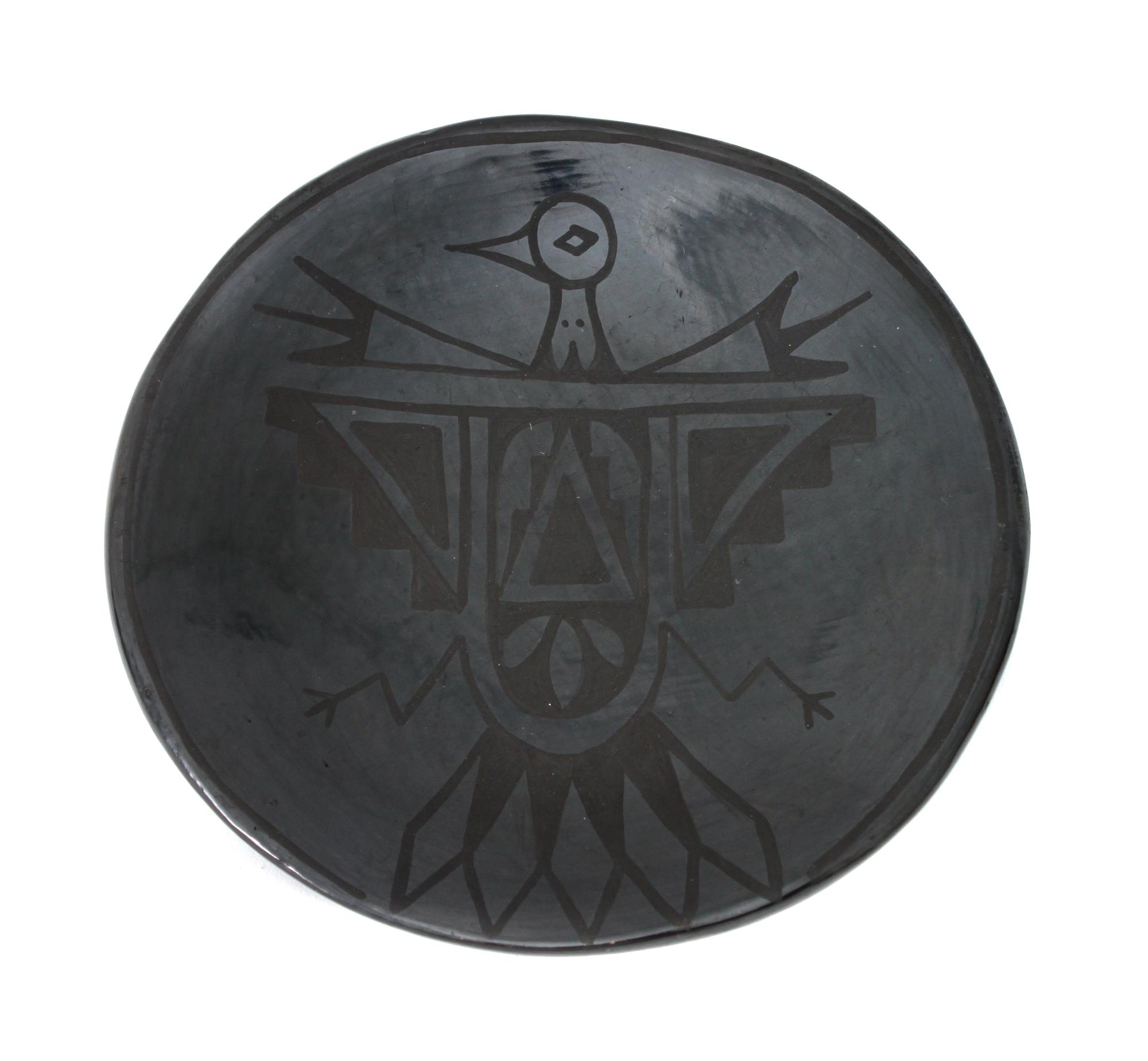 Margaret Tafoya (1904-2001), Santa Clara Diameter 7 inches.