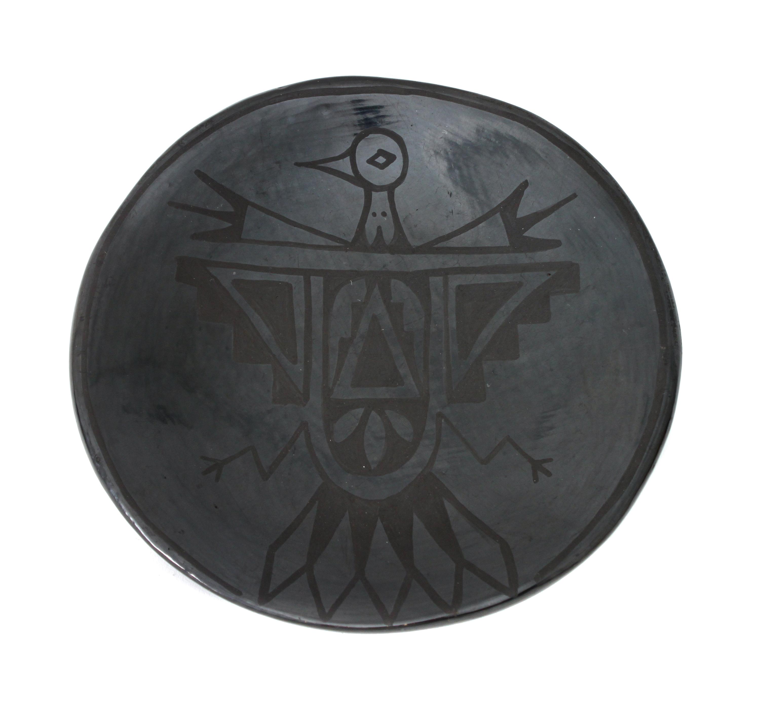 Margaret Tafoya (1904-2001), Santa Clara Diameter 7 inches.