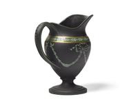 A Wedgwood Black Basalt Creamer