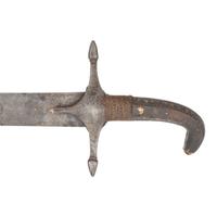 Decorated Ottoman Kilij or Pala with Wootz Steel Blade
