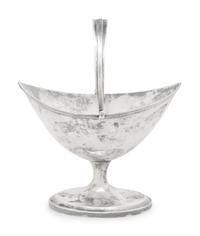 A Provincial Irish George III Silver Sugar Basket