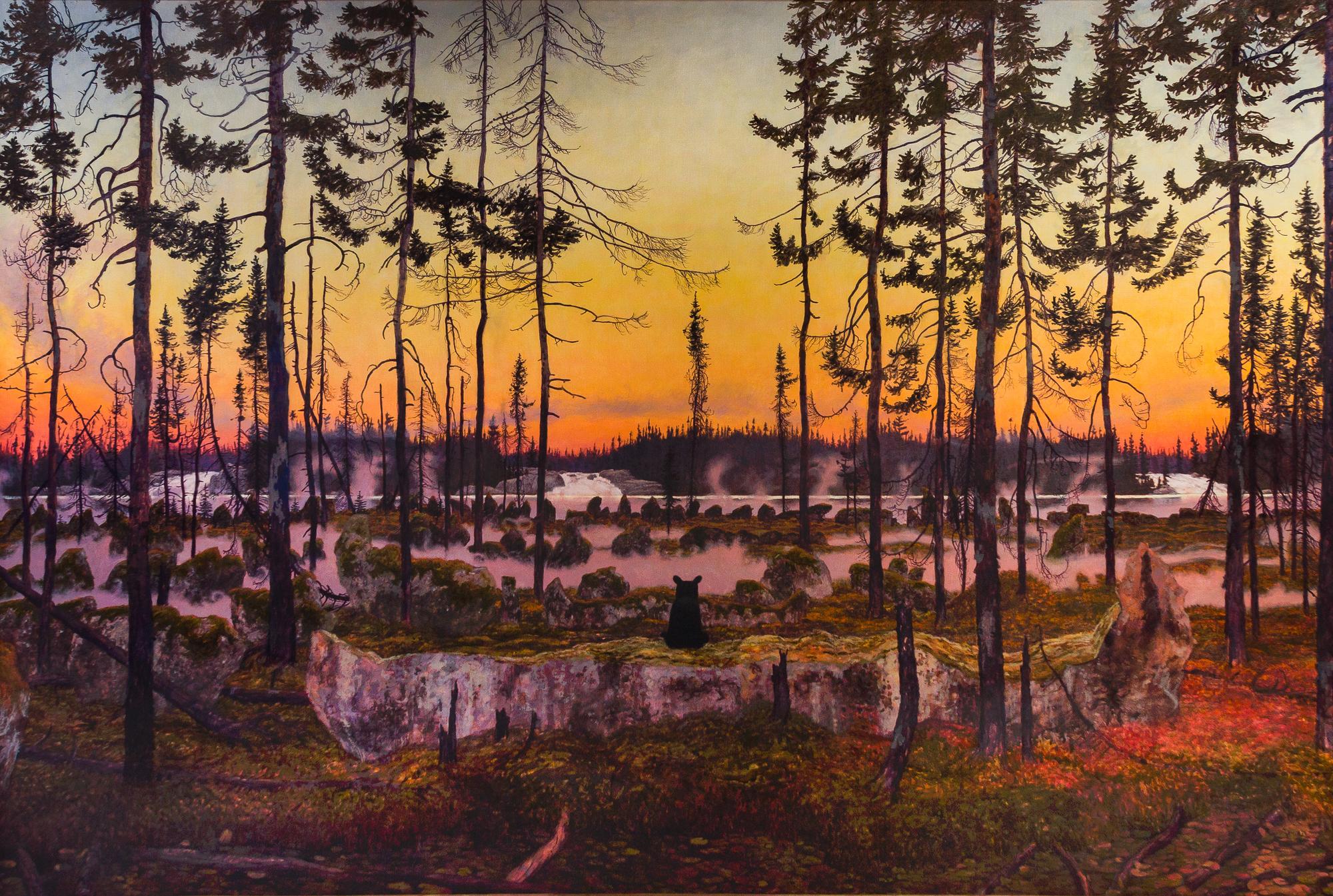 Tom Uttech, (American, b. 1942), Nind Apitenima, 2010
